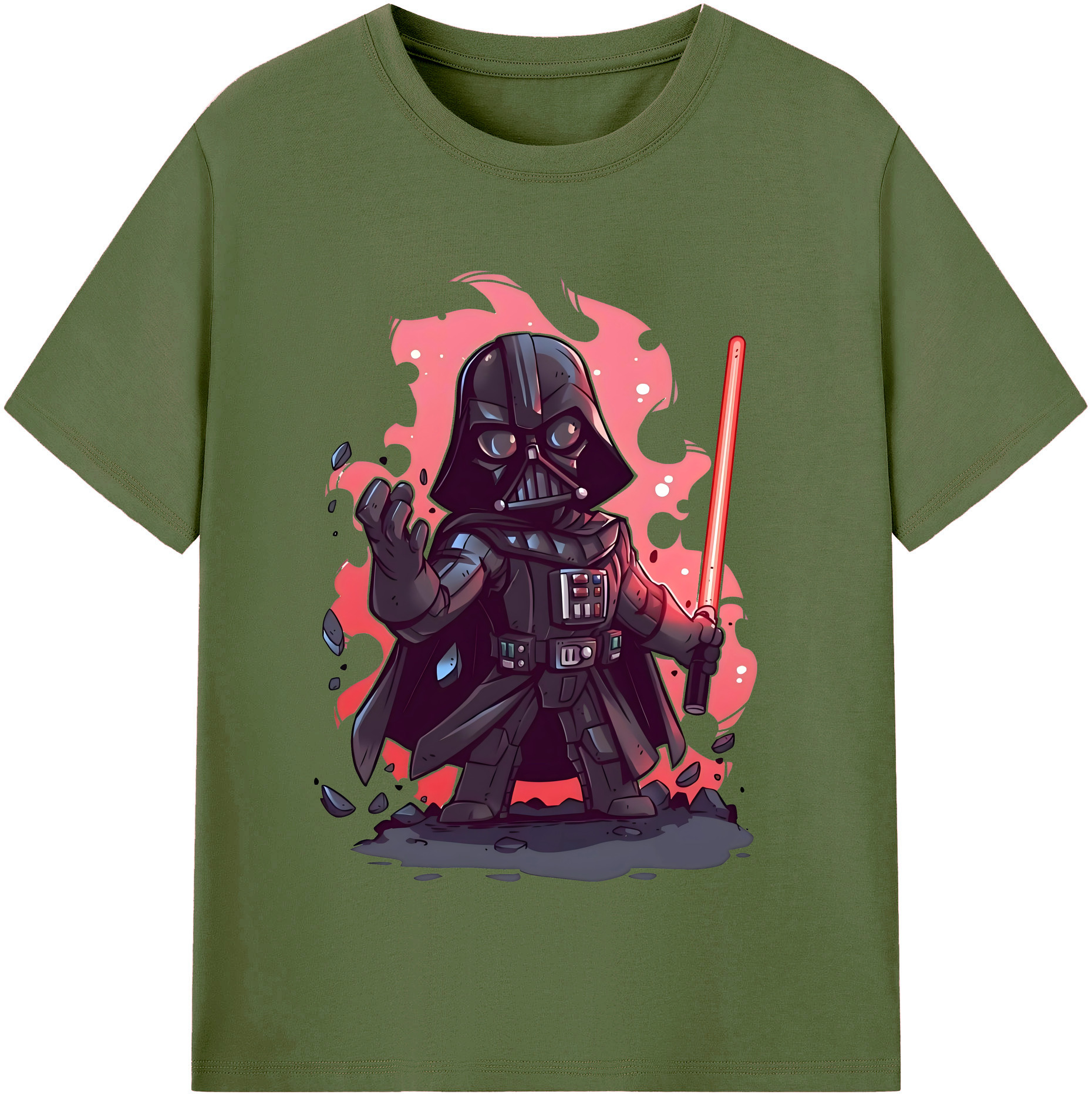 （画像用） スター・ウォーズ Star Wars 綿100％半袖Tシャツ（フロントプリント）